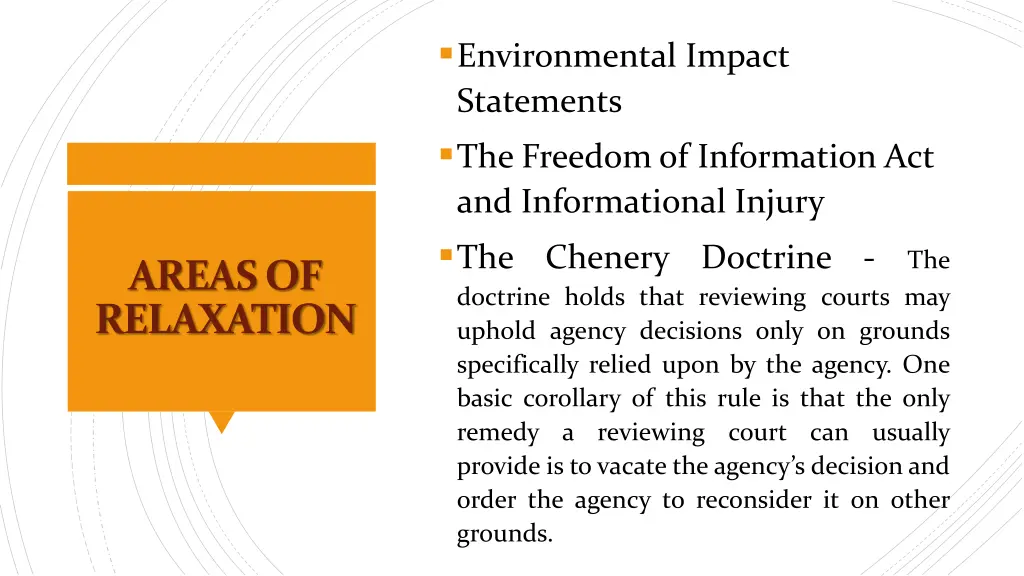 environmental impact statements the freedom