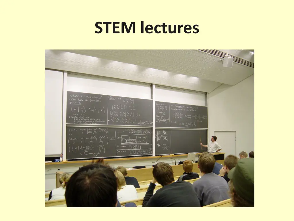 stem lectures