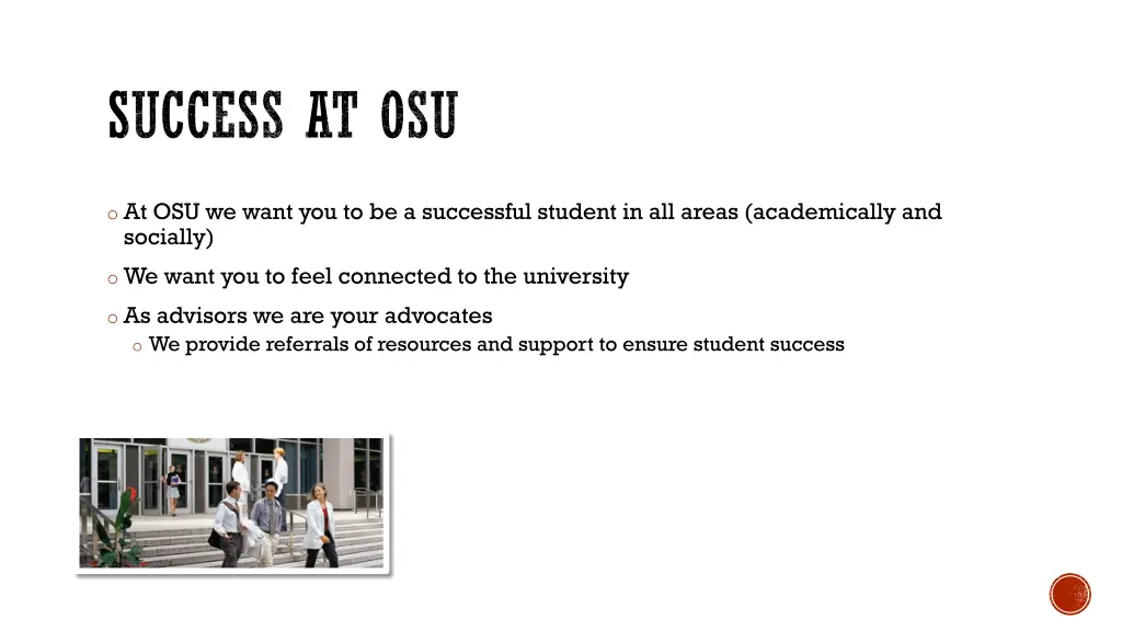 success at osu