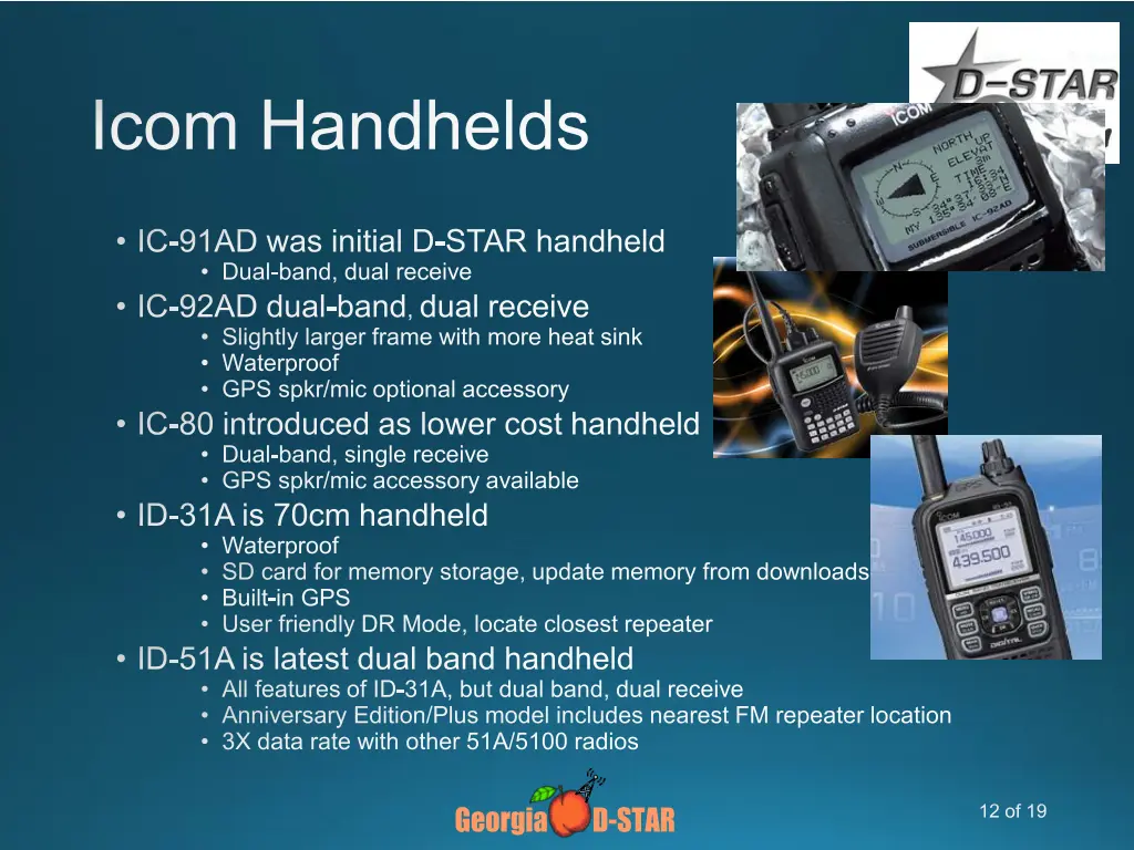 icom handhelds