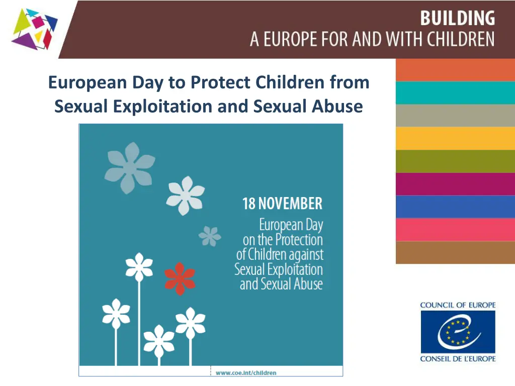 european day to protect children from sexual