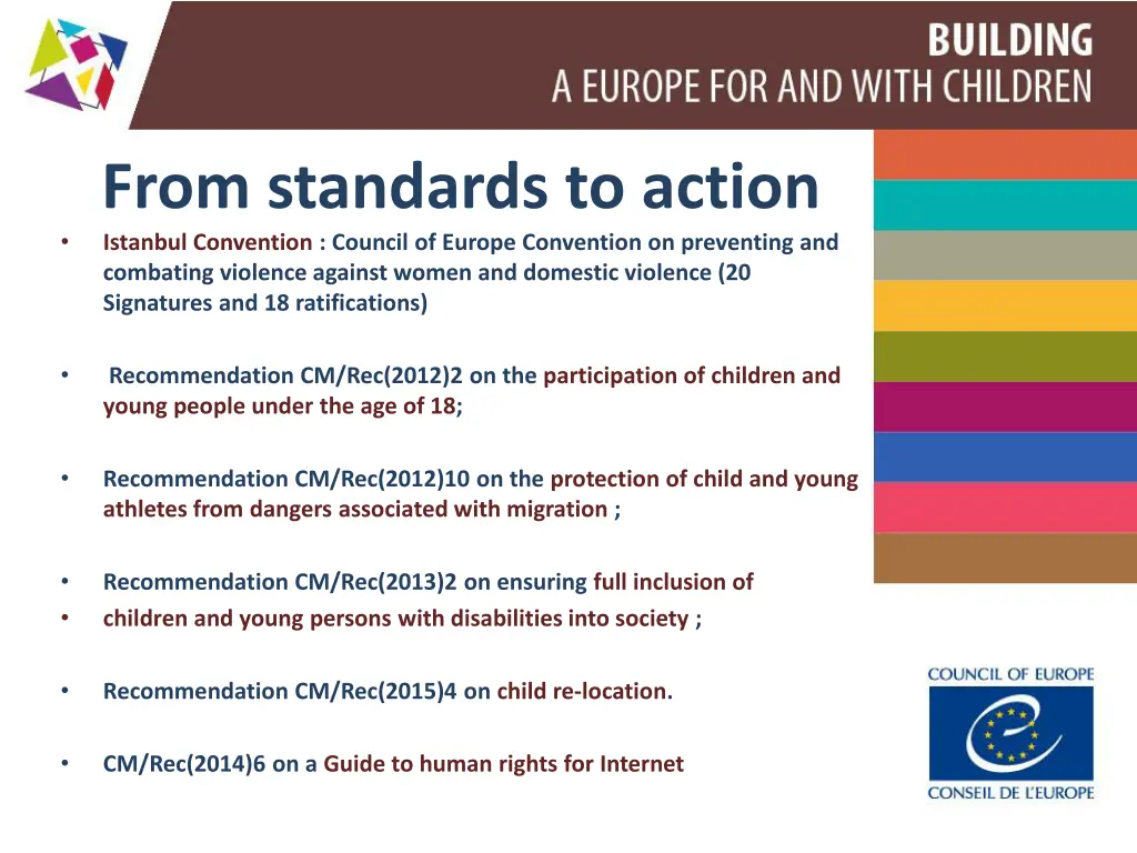 from standards to action istanbul convention