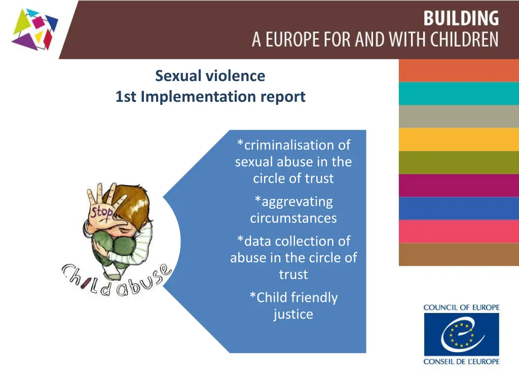 sexual violence 1st implementation report