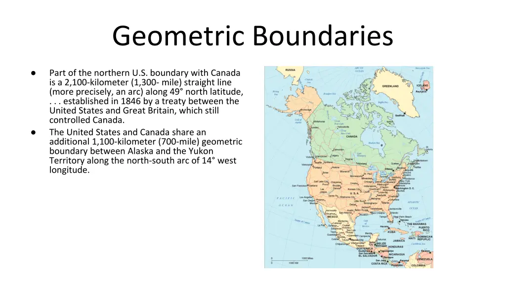 geometric boundaries