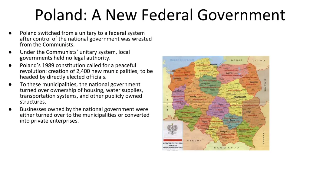 poland a new federal government