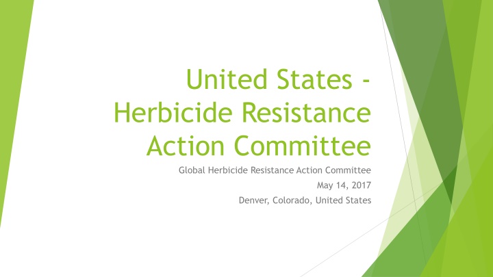 united states herbicide resistance action