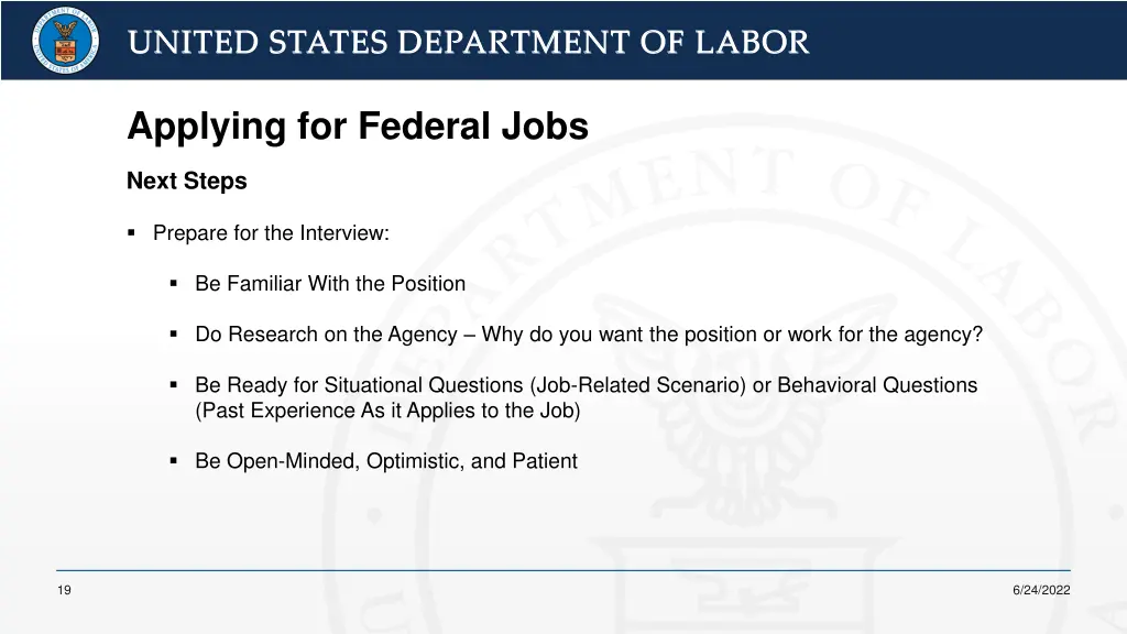 united states department of labor united states 15