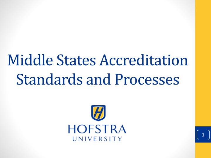 middle states accreditation standards