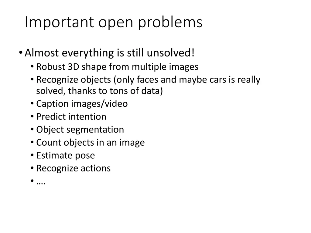 important open problems 5