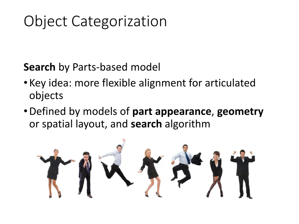 object categorization 1