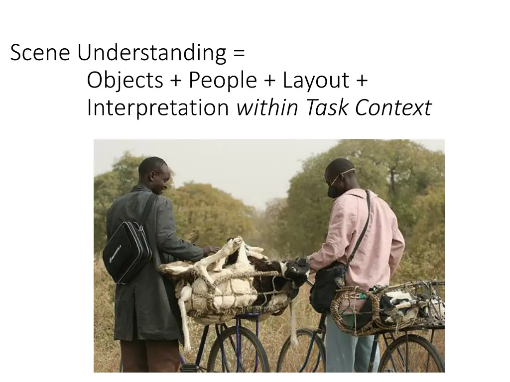 scene understanding objects people layout