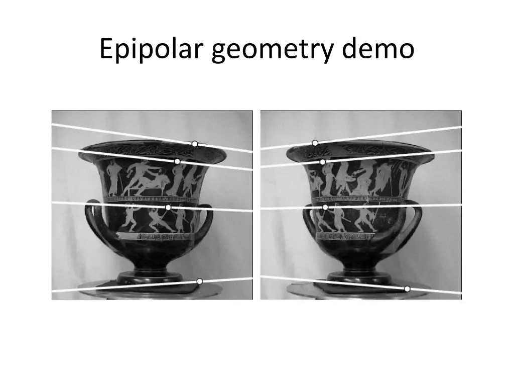 epipolar geometry demo