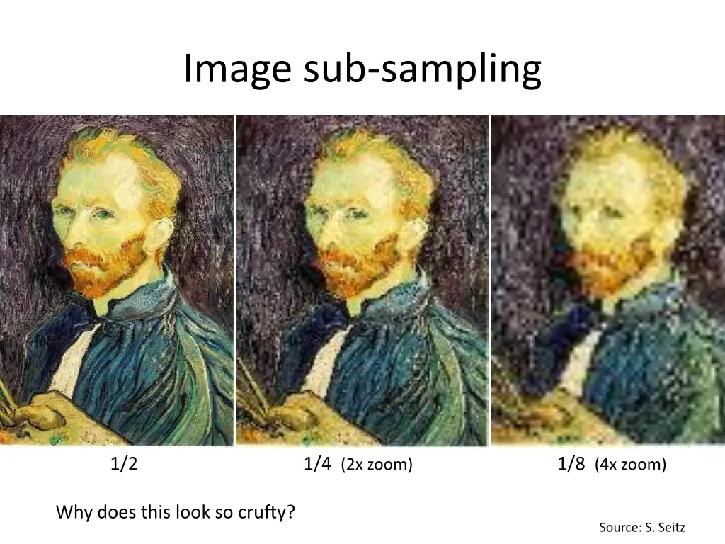 image sub sampling