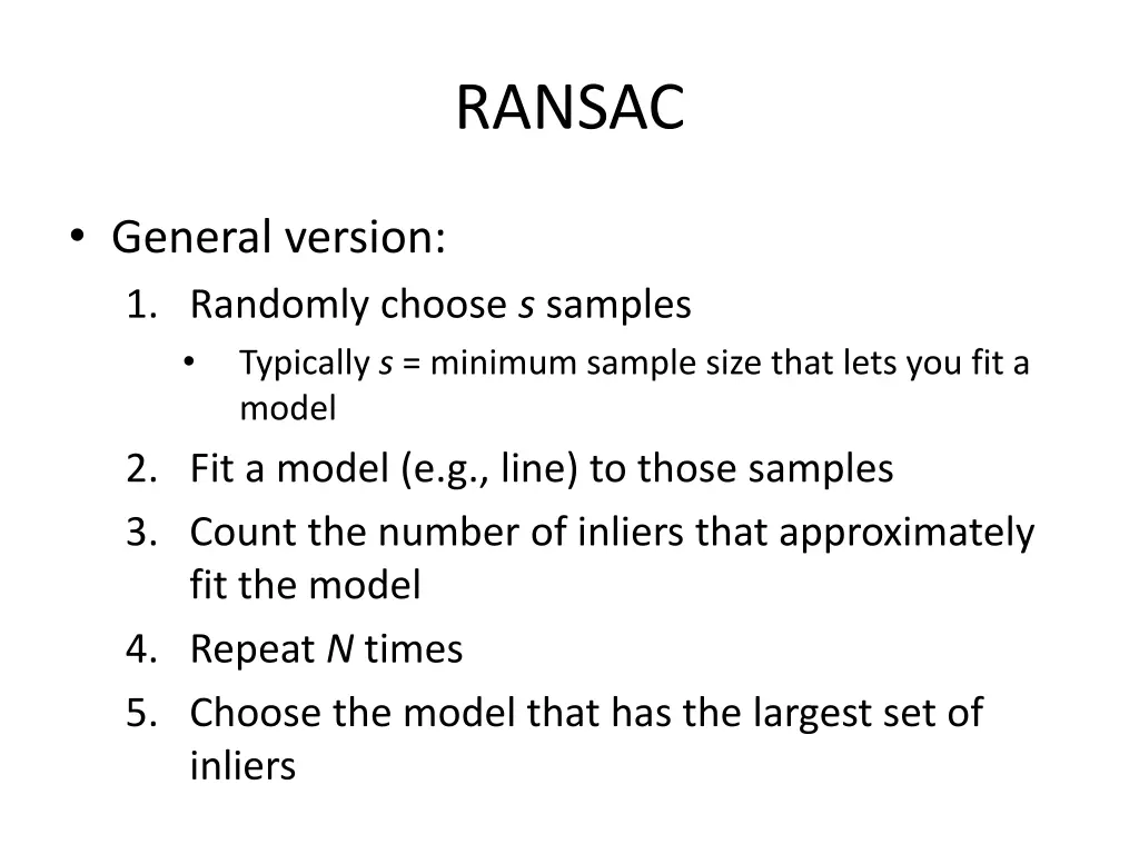 ransac