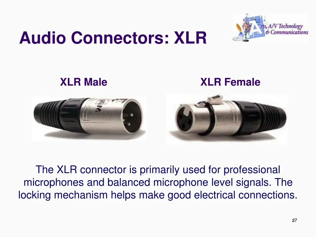 audio connectors xlr