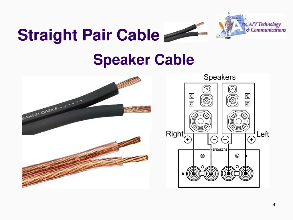 straight pair cable