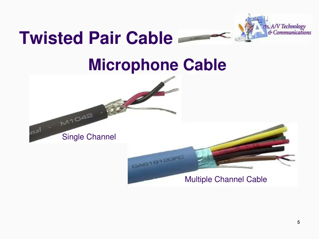 twisted pair cable microphone cable