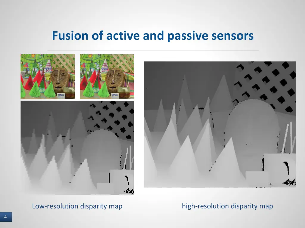 fusion of active and passive sensors