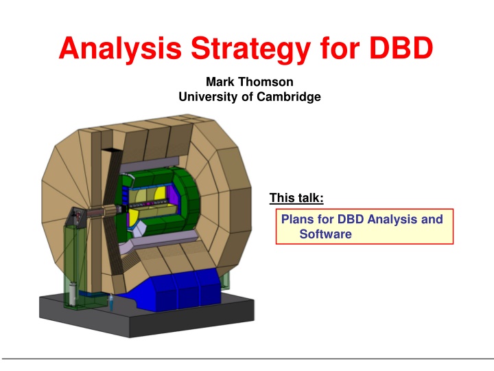 analysis strategy for dbd