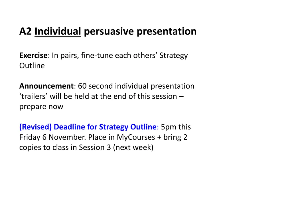 a2 individual persuasive presentation