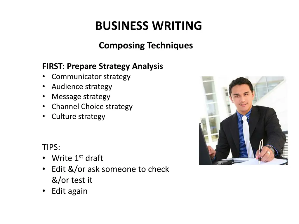 business writing