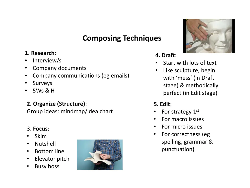 composing techniques