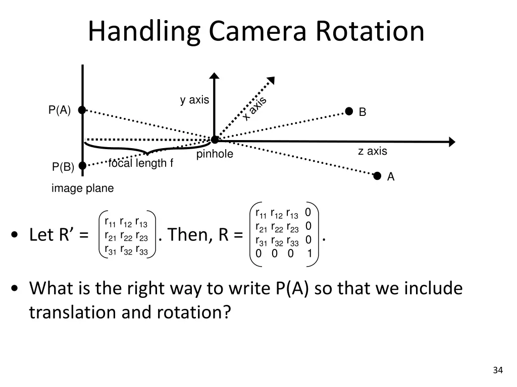 handling camera rotation 5