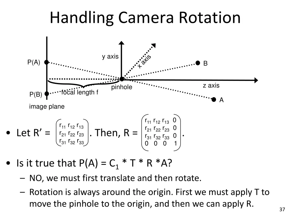 handling camera rotation 8