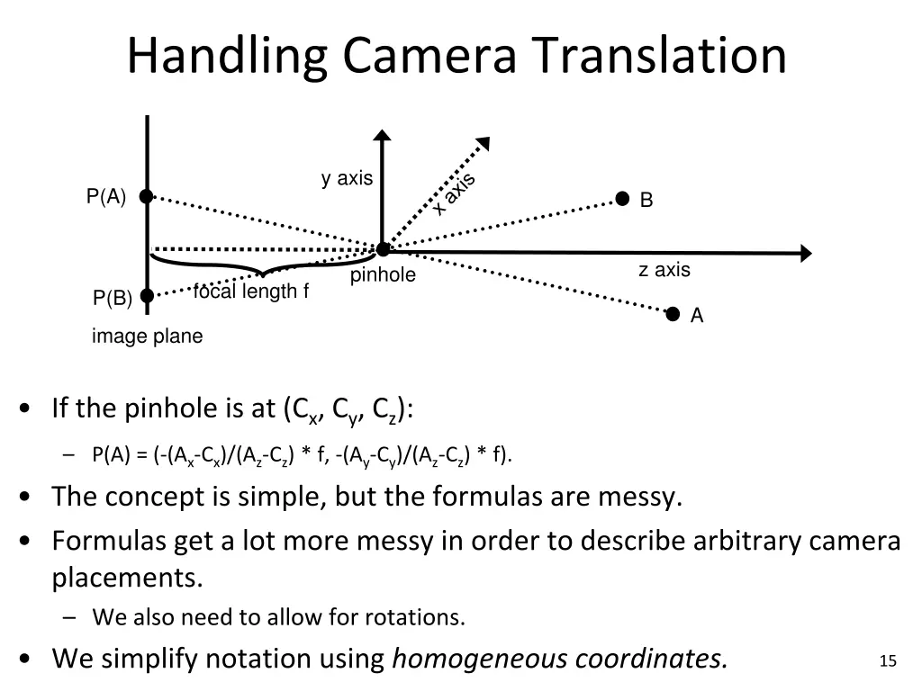 handling camera translation 1