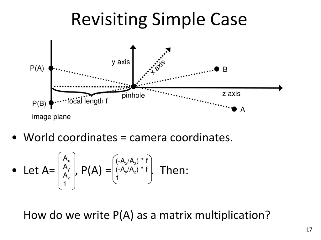 revisiting simple case