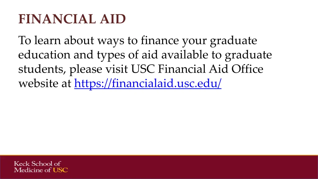 financial aid