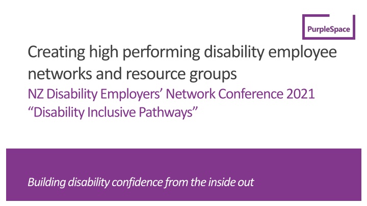 creating high performing disability employee