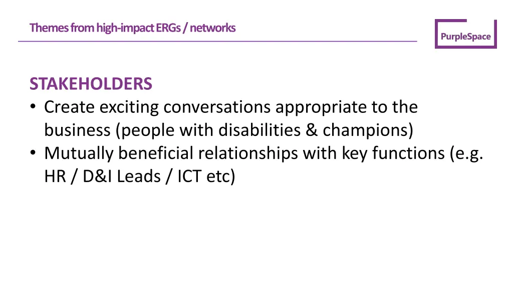 themes from high impact ergs networks 3