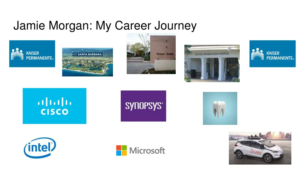 jamie morgan my career journey