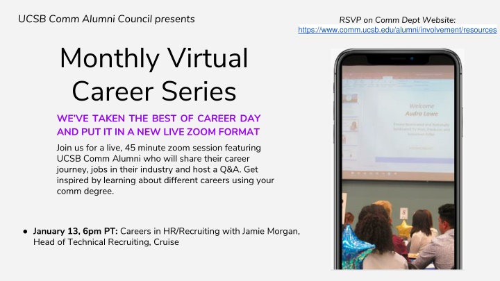 ucsb comm alumni council presents monthly virtual