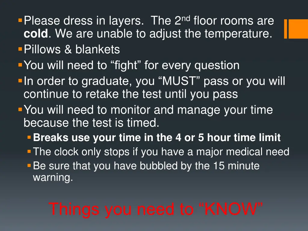 please dress in layers the 2 nd floor rooms