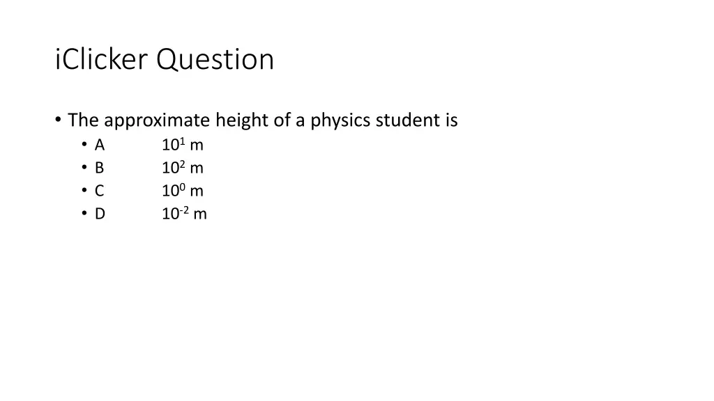 iclicker question 21