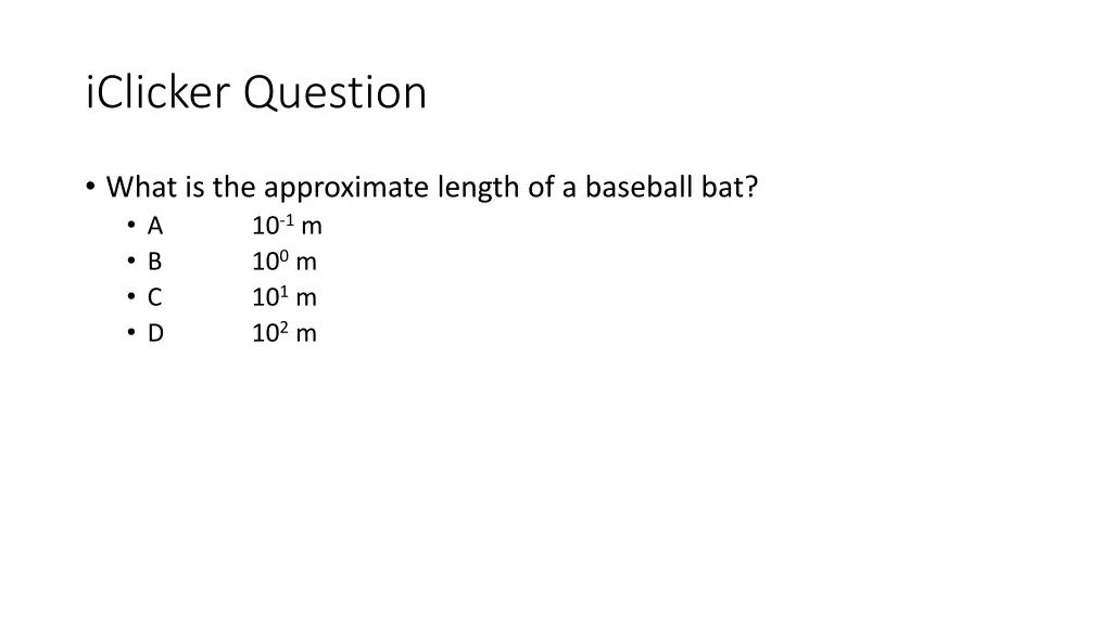 iclicker question 25