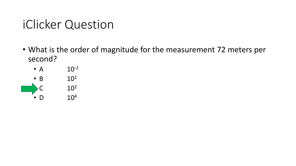 iclicker question 8