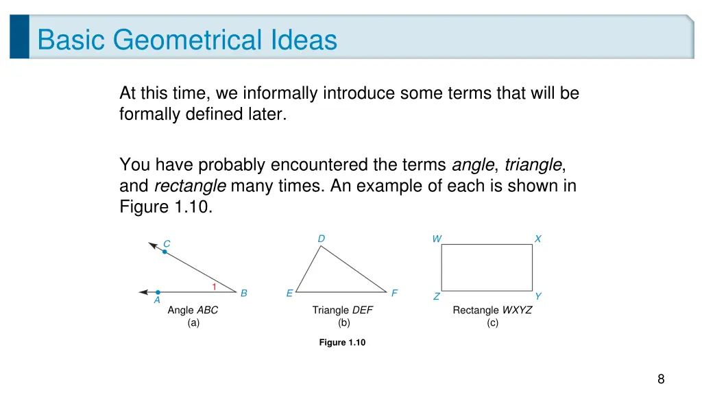 basic geometrical ideas 6