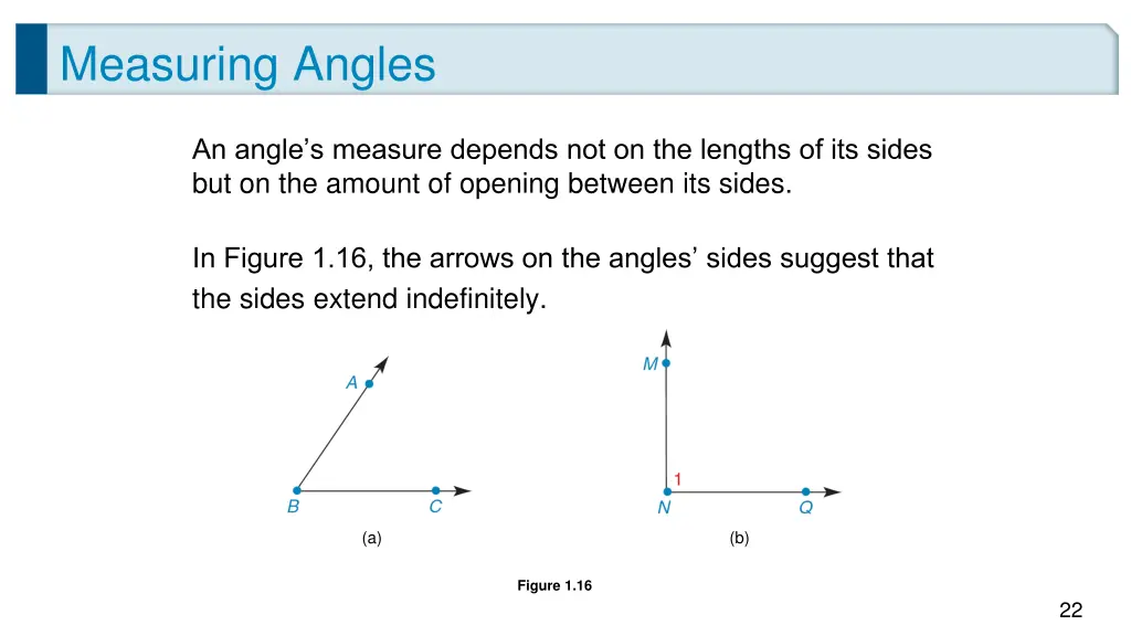 measuring angles 1