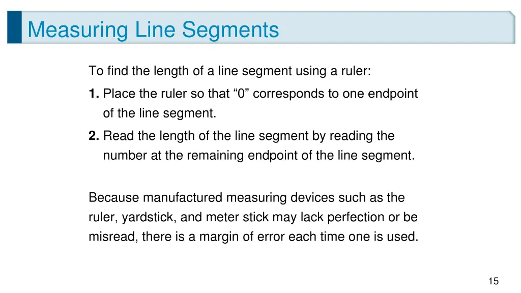 measuring line segments 2