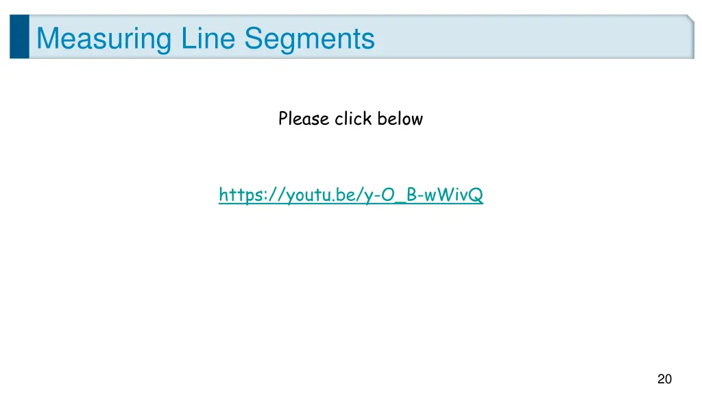 measuring line segments 6