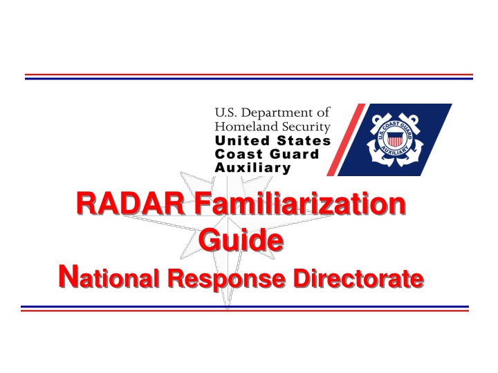 radar familiarization guide n ational response