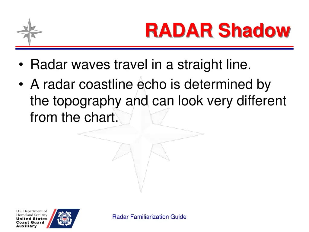 radar shadow