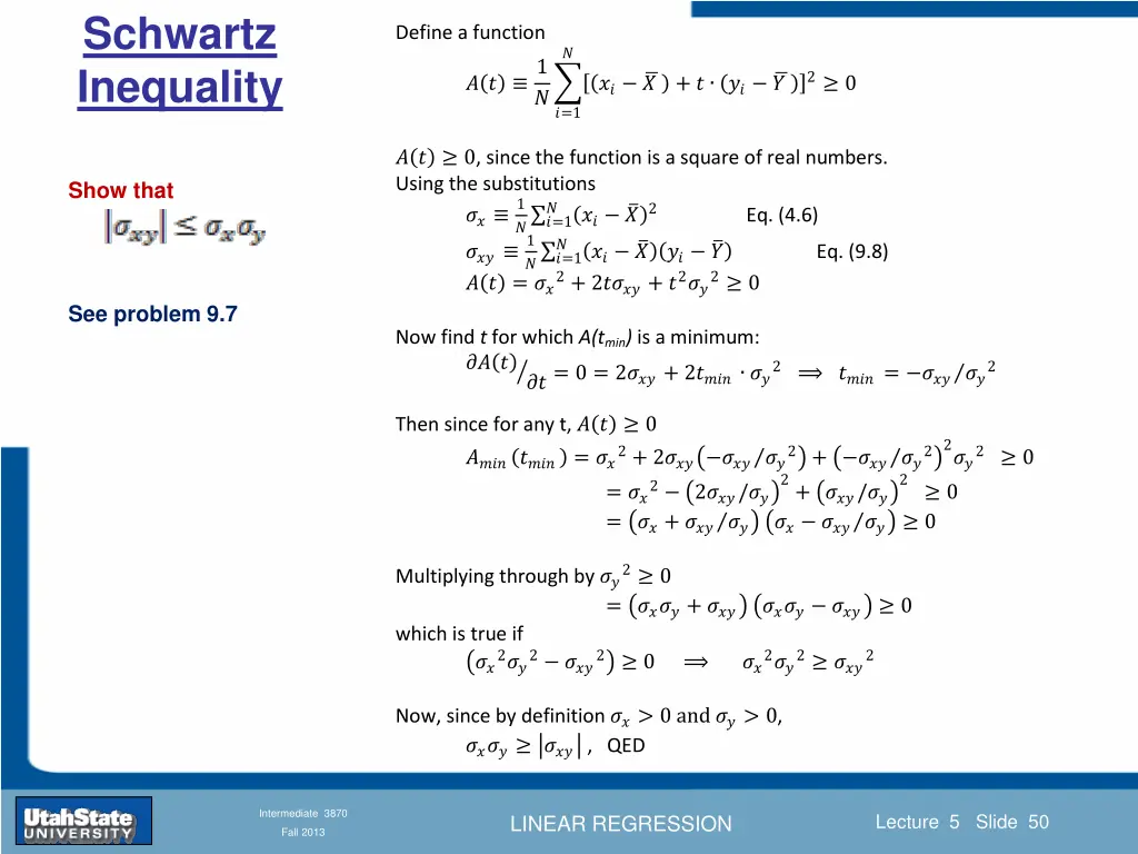 schwartz inequality