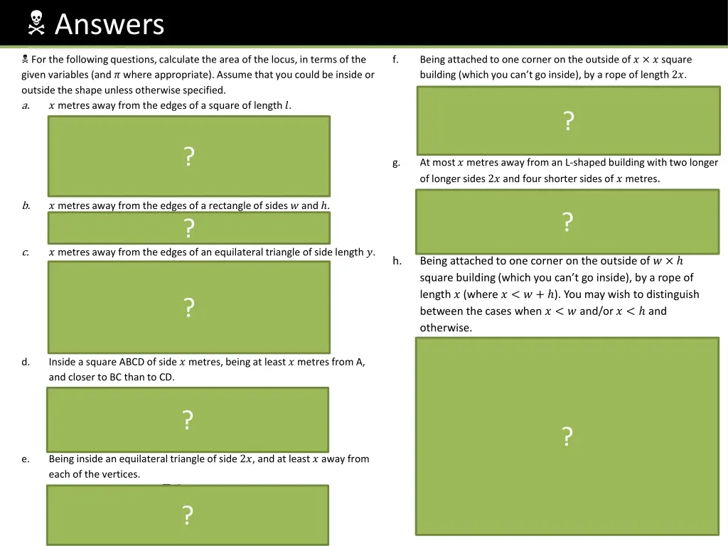 answers 9