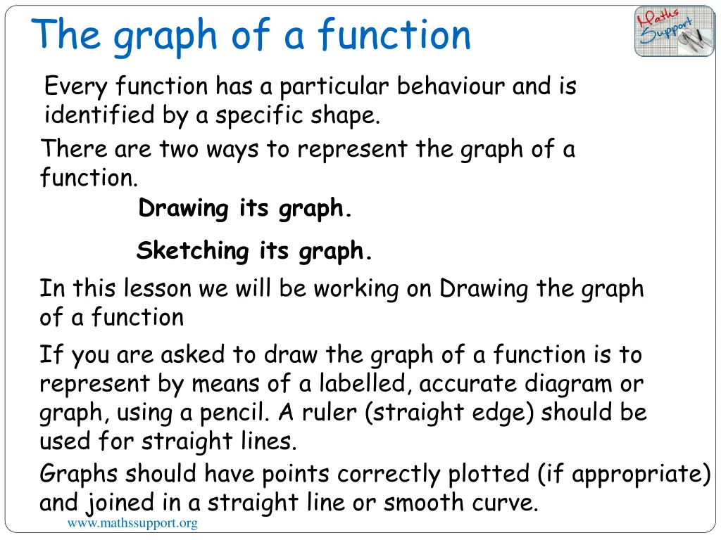 the graph of a function every function