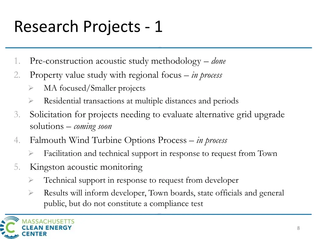 research projects 1