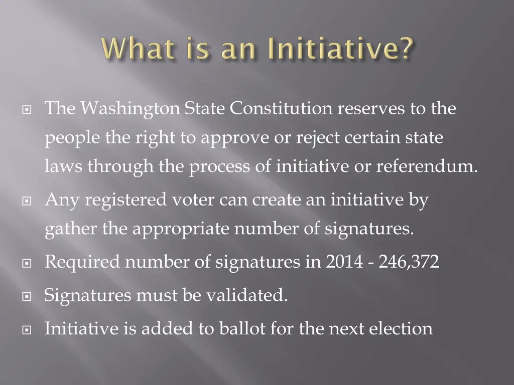 the washington state constitution reserves